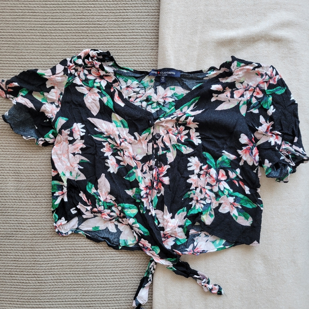 Floral Crop top